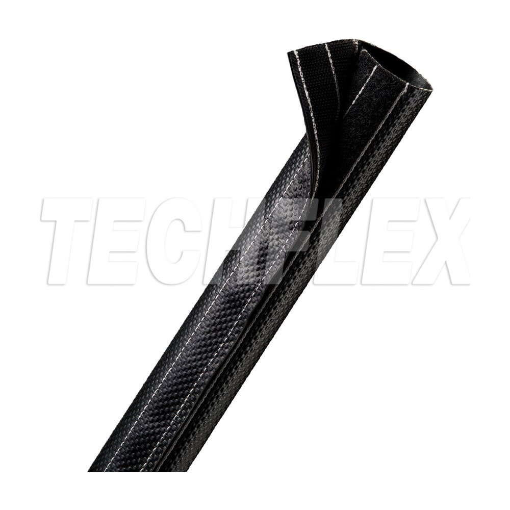 Techflex Gator Wrap DWG1.38BK - 1 3/8" Hook and Loop Wrap