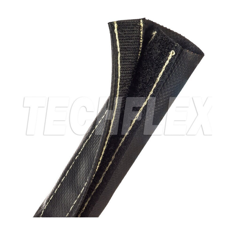 Techflex Turtle Wrap DWT6.00BK - 6" Hook and Loop Wrap