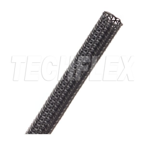 Techflex F360 F360.50BK – 1/2″ Non-Split Braided Conduit