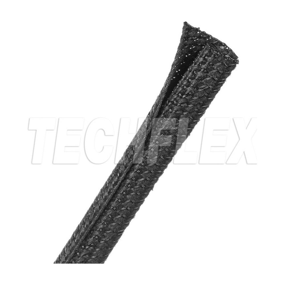 Techflex F6 Quiet F6Q0.25BK - 1/4" Noise Reducing Split Sleeving