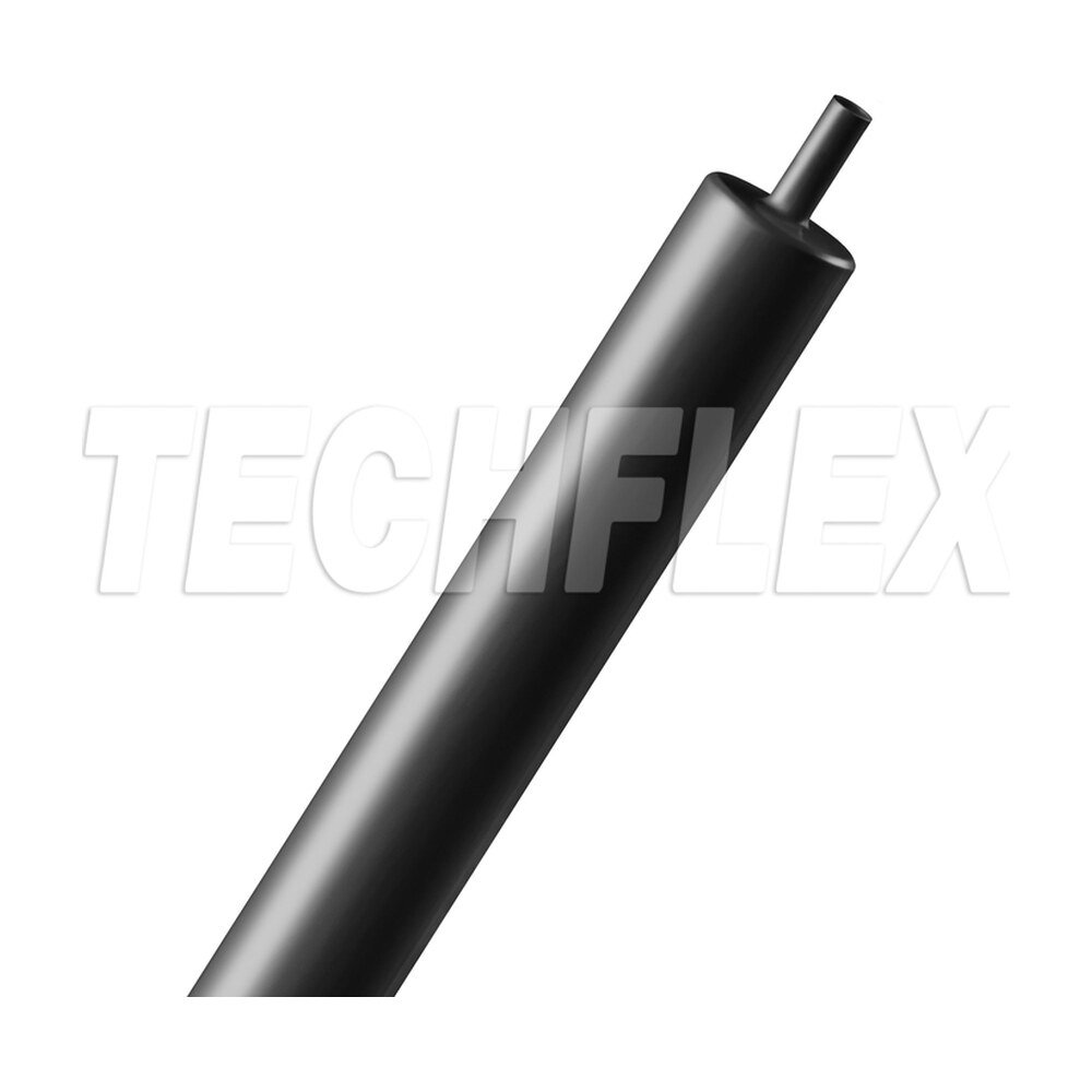 Techflex ShrinkFlex 4:1 Polyolefin H4N0.50BK - 1/2" Heat Shrink Tubing