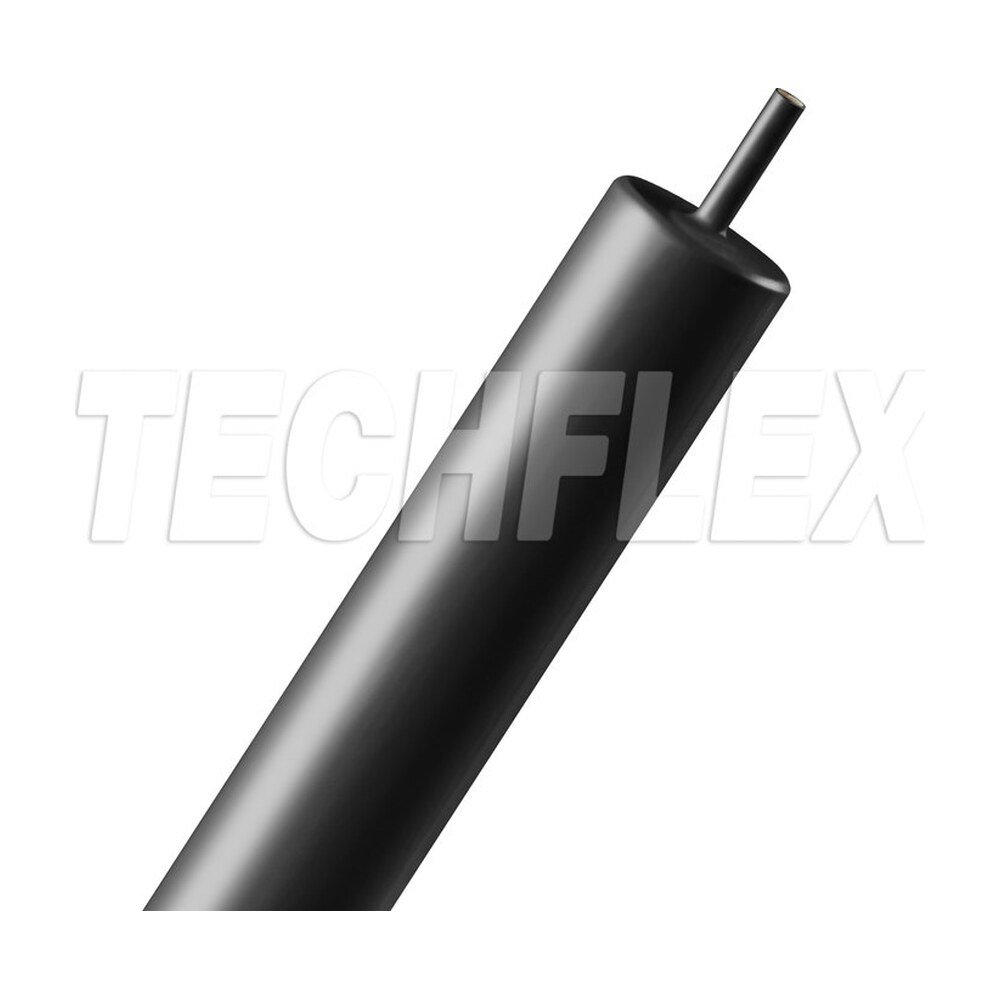 Techflex ShrinkFlex 6:1 Dual Wall Adhesive H6A0.75BK - 3/4" Adhesive Lined Heat Shrink Tubing
