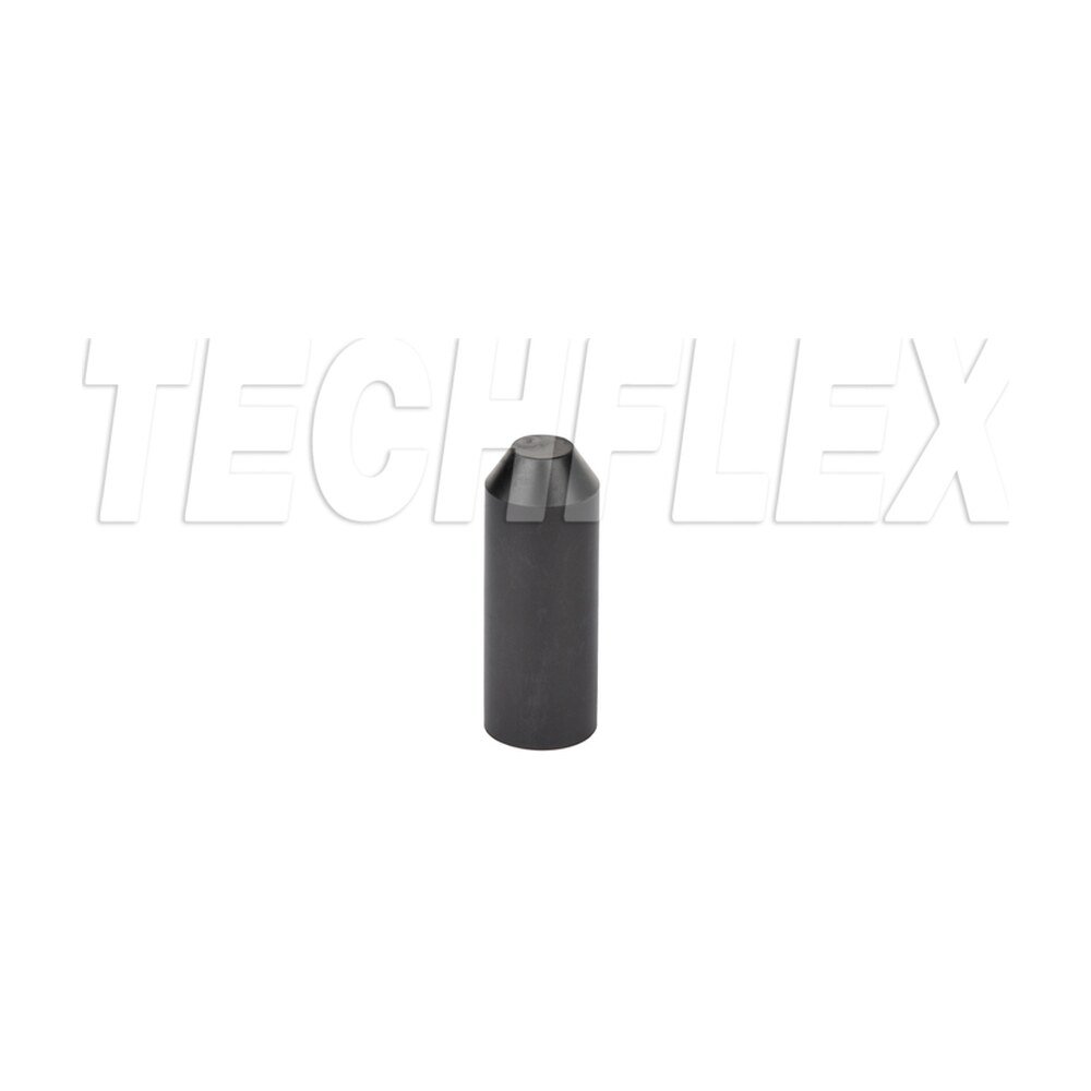 Techflex ShrinkFlex End Caps HAC0.38BK - 3/8" Heat Shrink End Caps