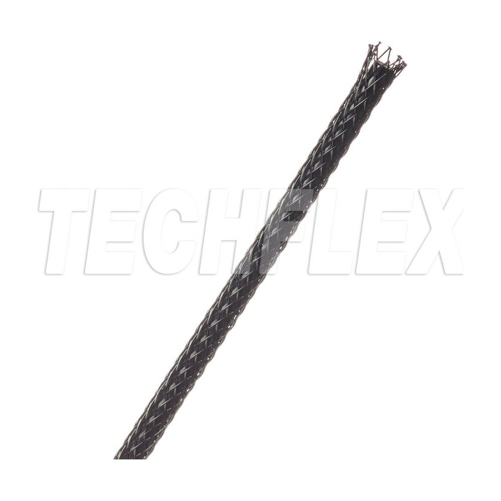 Techflex Flexo Heavy Wall HWN0.13BK - 1/8" Expandable Braided Sleeving