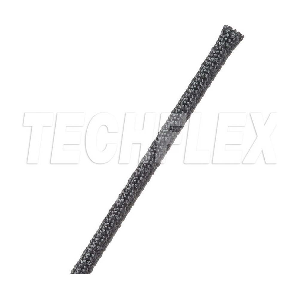 Techflex Aramid Armor KVX0.13BK - 1/8" Cut Resistant Sleeving