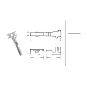 MR-025-CMX-S Series - 0.64 mm Sealed Automotive Connectors