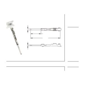 MR-025-DUALROW-U Series - 0.64 mm Unsealed Automotive Connectors