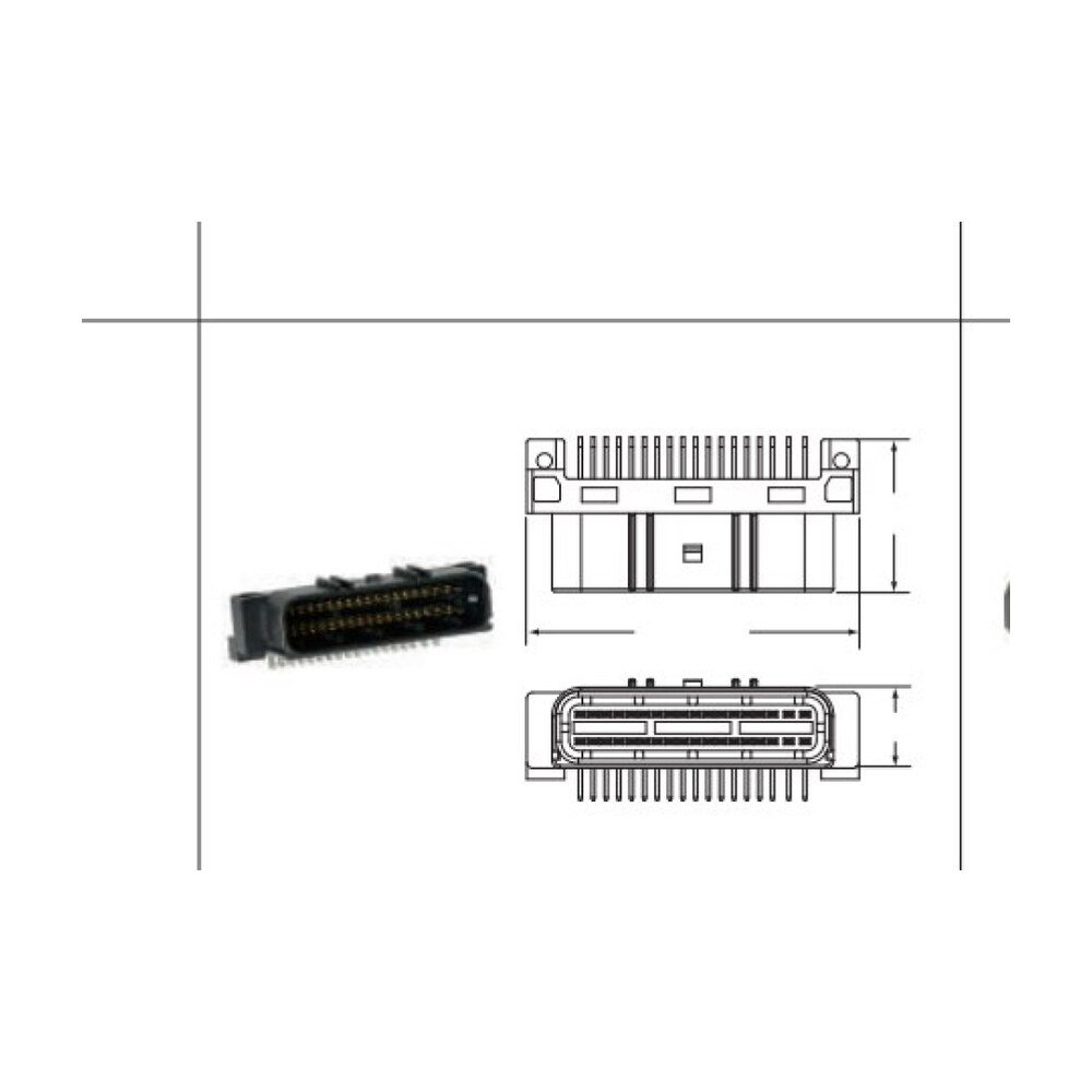 MR-025-WPZ-S Series - 0.64 mm Sealed Automotive Connectors