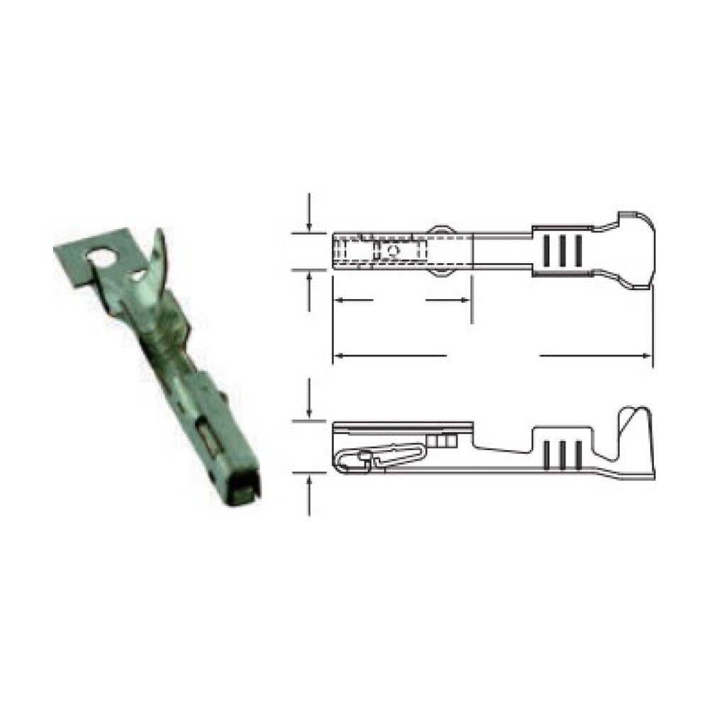 MR-040-III-S Series - 1.0 mm Sealed Automotive Connectors