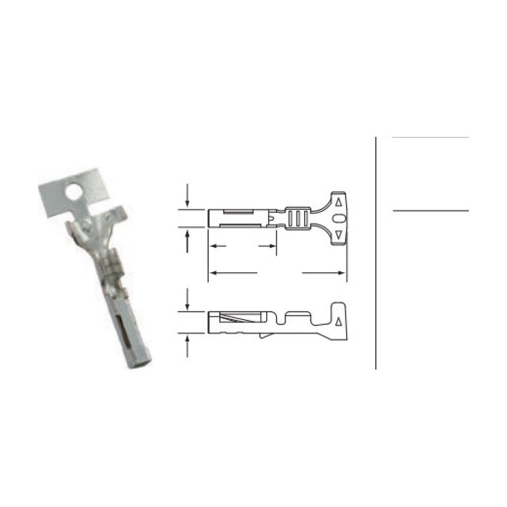 MR-040-ML-U Series - 1.0 mm Unsealed Automotive Connectors