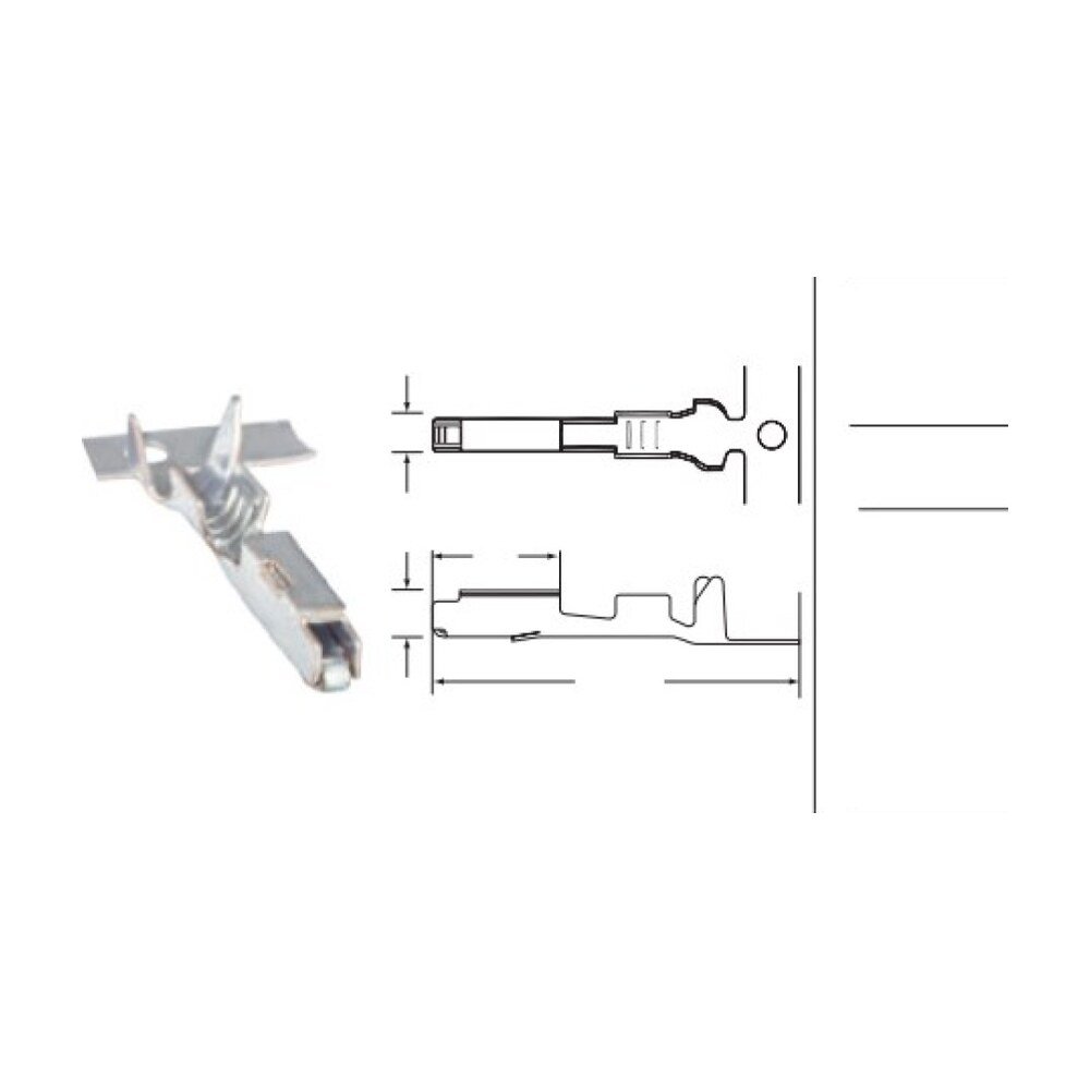 MR-040-UC-S Series - 1.0 mm Sealed Automotive Connectors