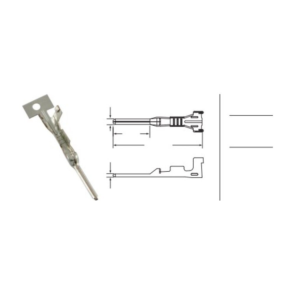 MR-050-SSD-S Series - 1.3 mm Sealed Automotive Connectors