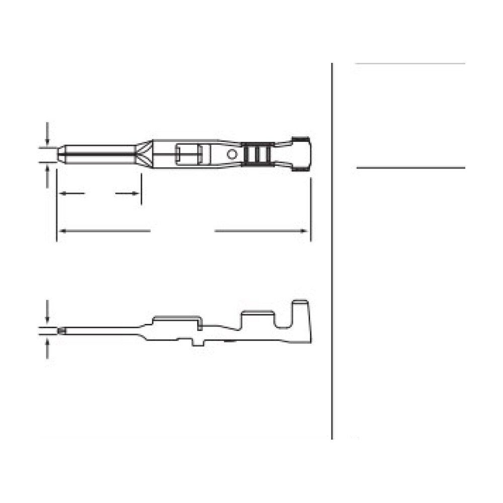 MR-060-HL-U Series - 1.5 mm Unsealed Automotive Connectors