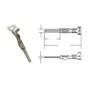 MR-070-MULTILOCK-U automotive connector - dimensioned outline drawing