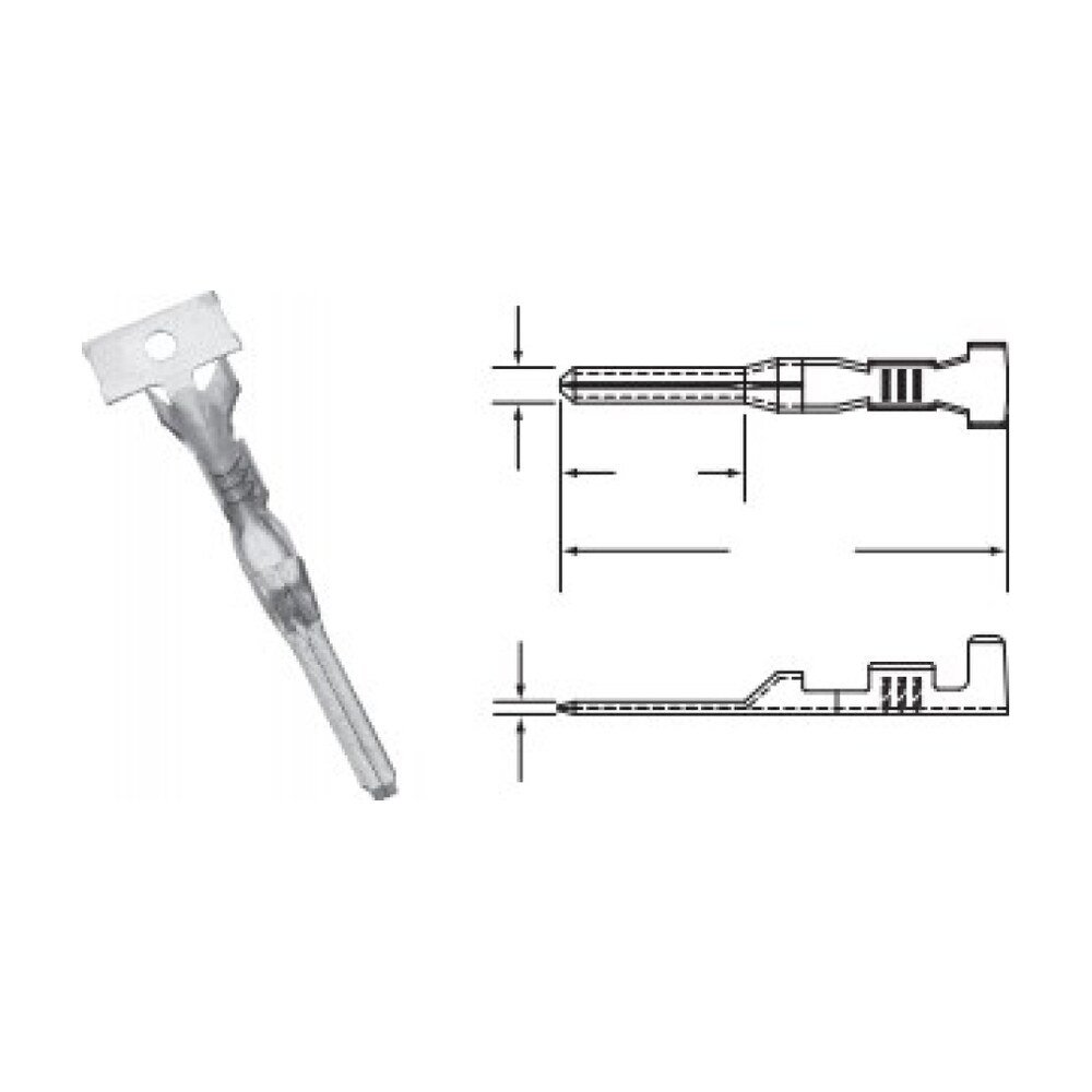 MR-070-SDL-S Series - 1.8 mm Sealed Automotive Connectors