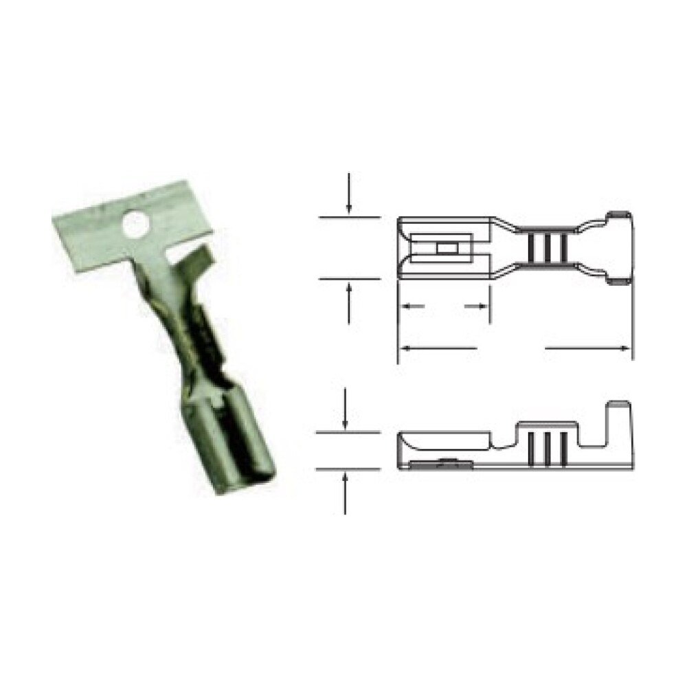 MR-090-CONNECTOR-U Series - 2.3 mm Unsealed Automotive Connectors