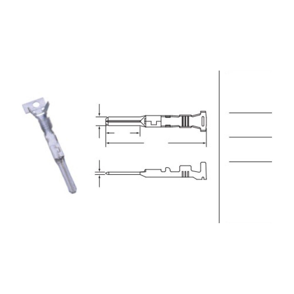 MR-090-DL-S Series - 2.3 mm Sealed Automotive Connectors