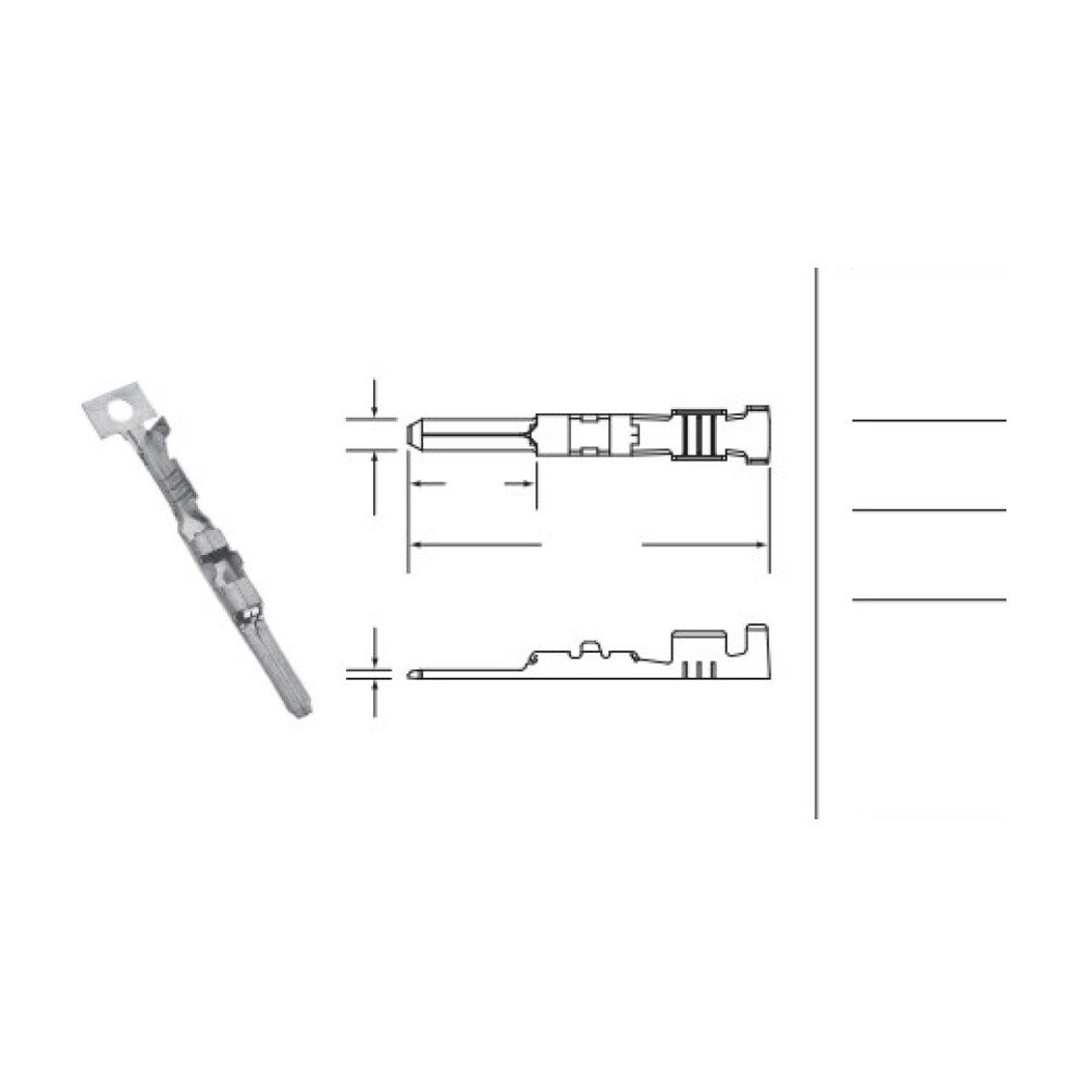 MR-090-HD-S Series - 2.3 mm Sealed Automotive Connectors
