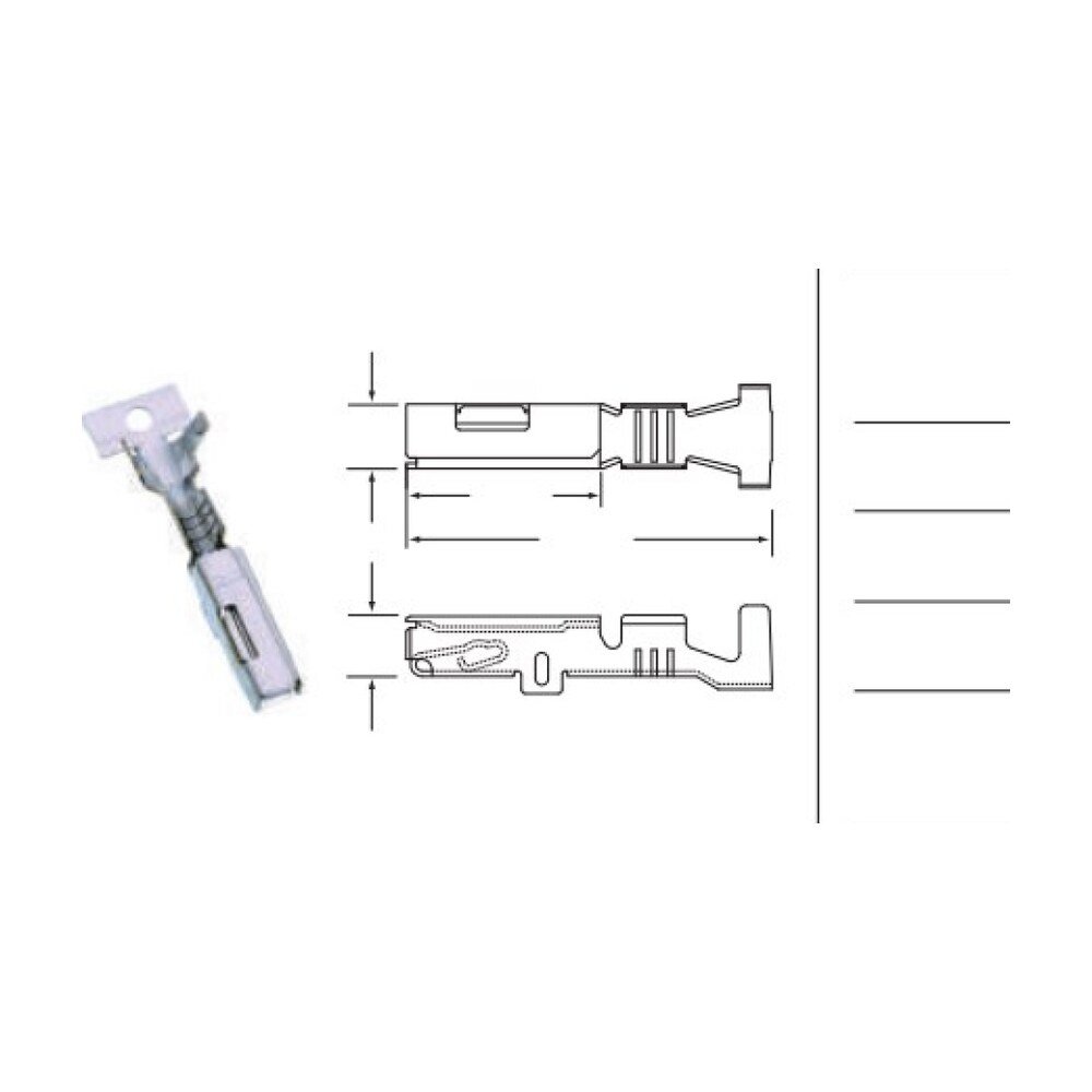 MR-090-II-S Series - 2.3 mm Sealed Automotive Connectors