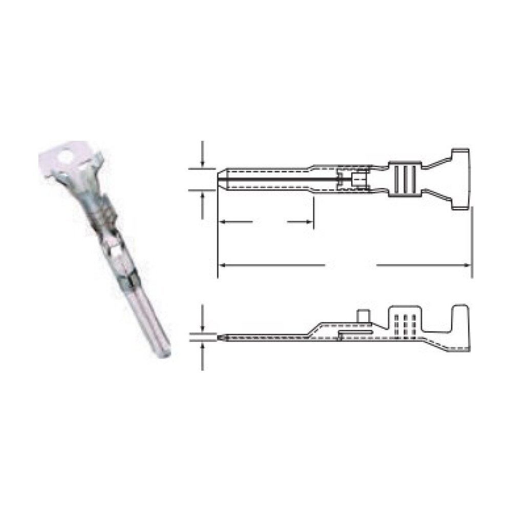 MR-090-NMWP-S Series - 2.3 mm Sealed Automotive Connectors