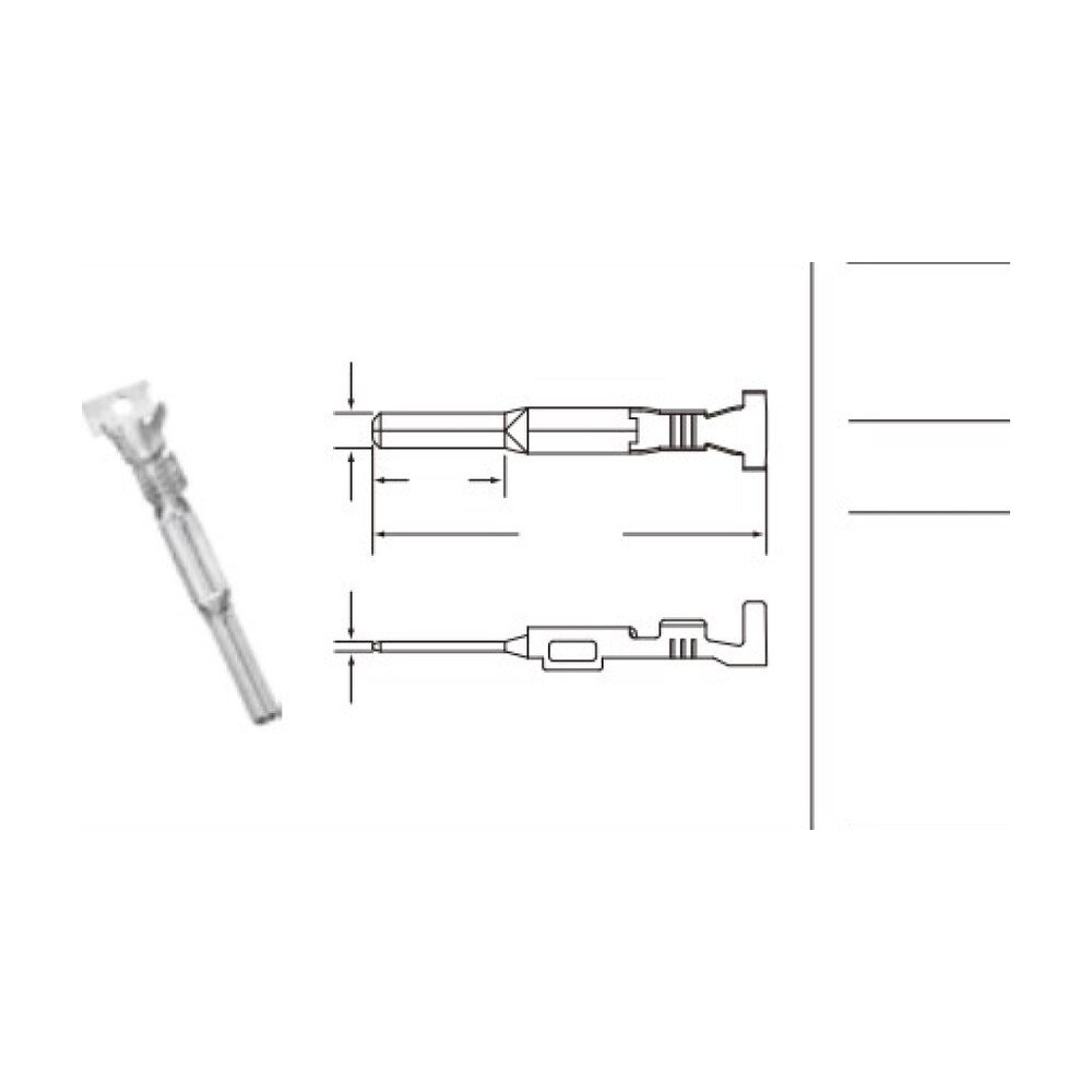 MR-090-TS Series - 2.3 mm Automotive Connectors
