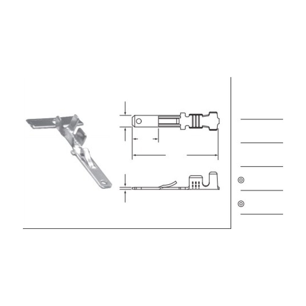 MR-110-A Series - 2.8 mm Automotive Connectors