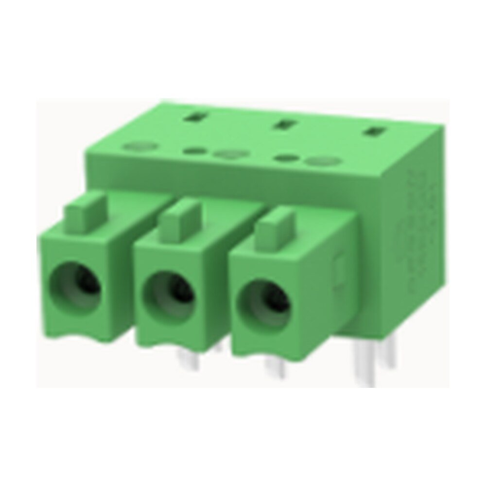 Euro Jack, Male Plug, 3-Position, 3.81mm Pitch, Solder Termination MR-15EDGA-3.81-03P-14-00A(H)