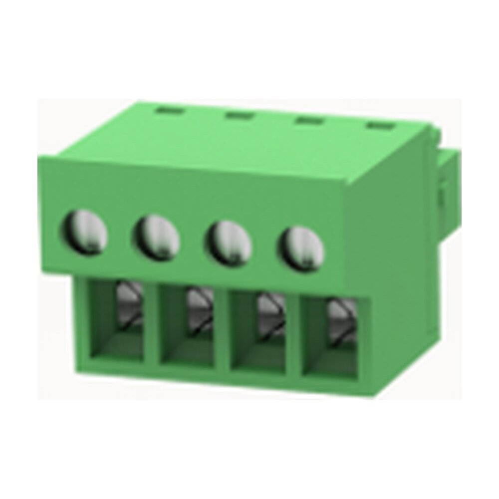 Euro Jack, Male Plug, 4-Position, 3.5mm Pitch, Screw Termination MR-15EDGKC-3.5-04P-14-00A(H)