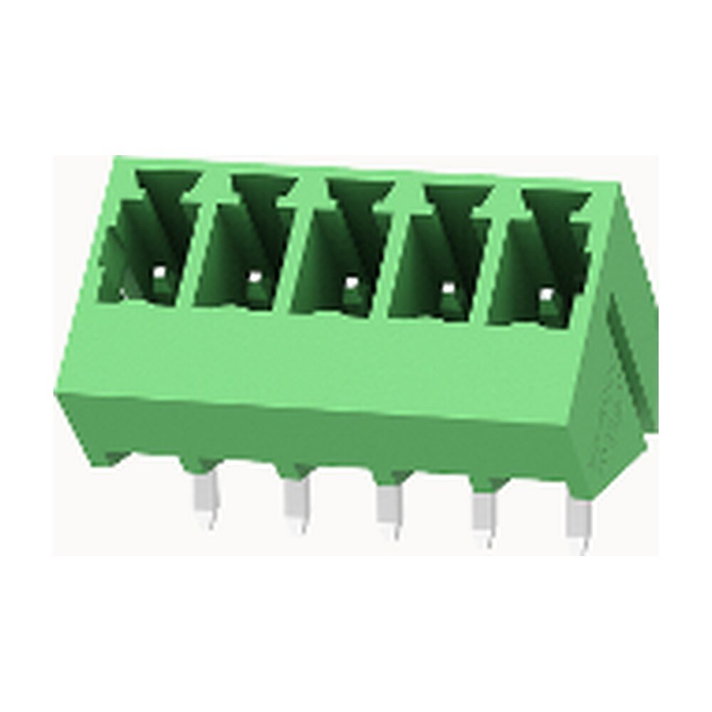 Euro Jack, Female Socket, 5-Position, 3.81mm Pitch, Solder Termination MR-15EDGLC-3.81-05P-14-00A(H)