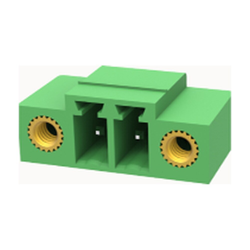 Euro Jack, Female Socket, 2-Position, 3.5mm Pitch, Solder Termination MR-15EDGRM-3.5-02P-14-00A(H)