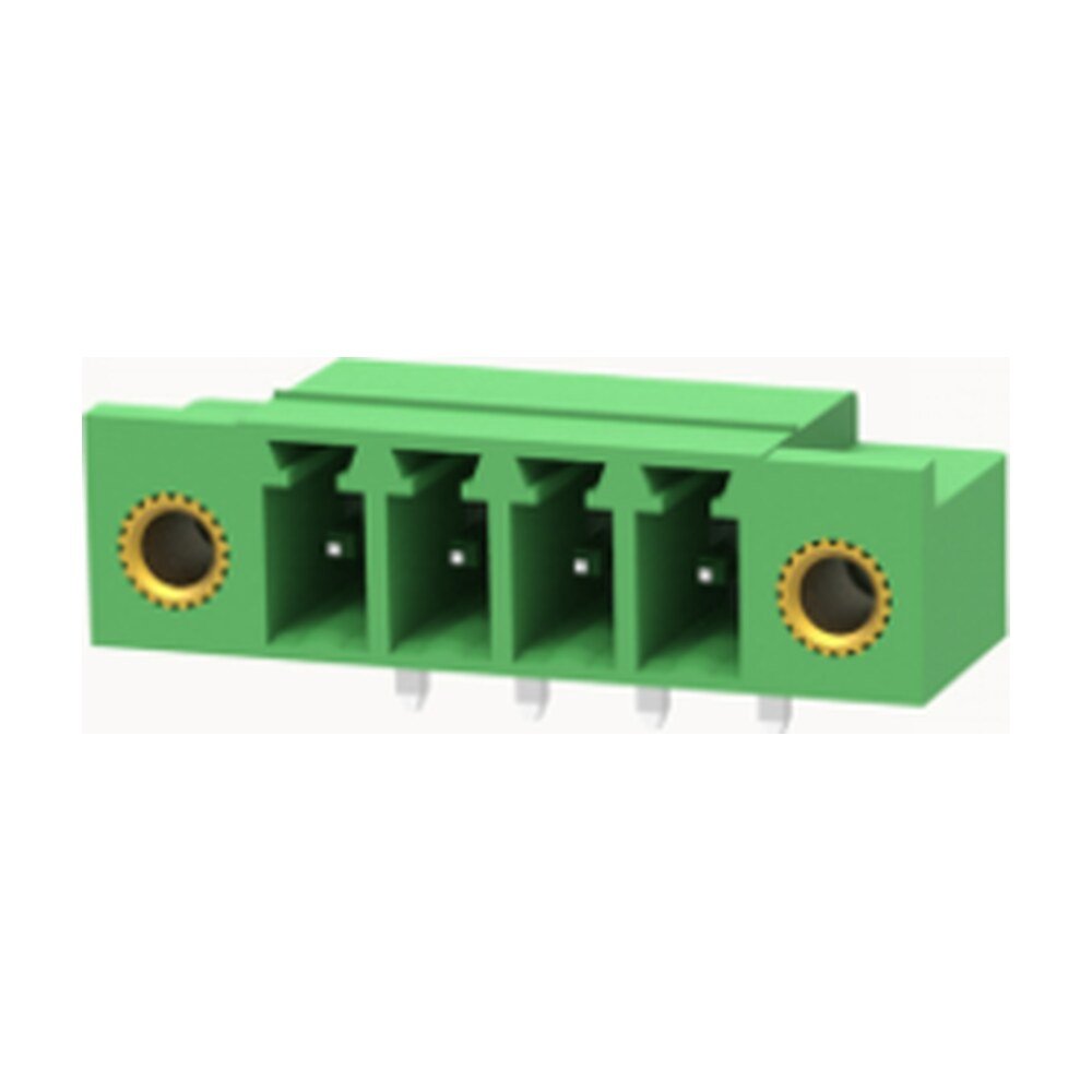 Euro Jack, Female Socket, 4-Position, 3.5mm Pitch, Solder Termination MR-15EDGRM-3.5-04P-14-00A(H)