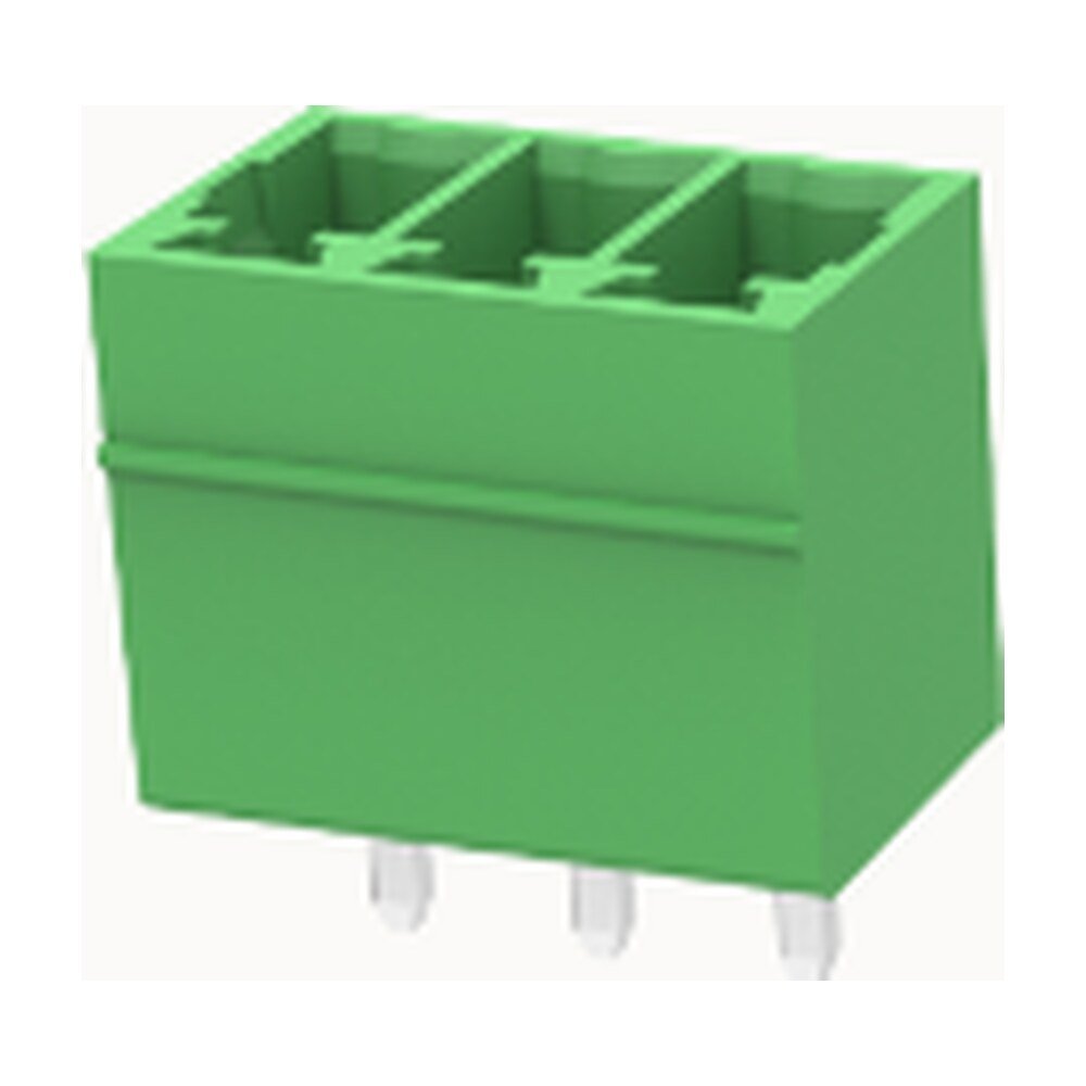 Euro Jack, Female Socket, 3-Position, 3.5mm Pitch, Solder Termination MR-15EDGVC-3.5-03P-14-00A(H)