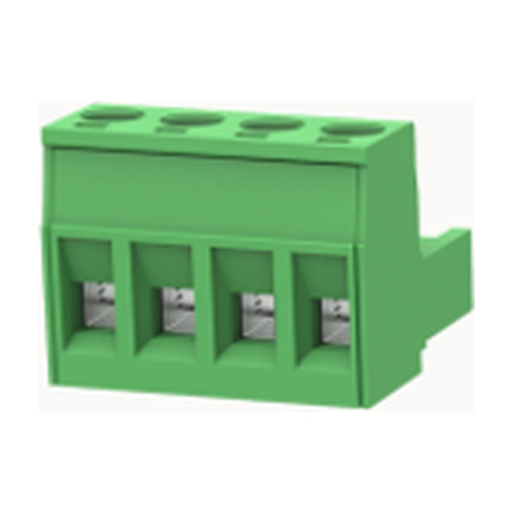 Euro Jack, Male Plug, 4-Position, 5.0mm Pitch, Screw Termination MR-2EDGK-5.0-04P-14-1000A(H)