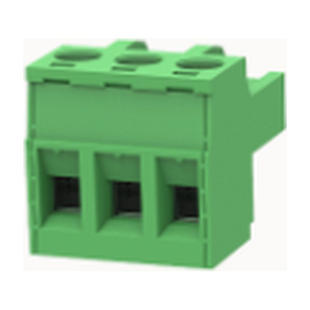 Euro Jack, Male Plug, 3-Position, 5.08mm Pitch, Screw Termination MR-2EDGKF-5.08-03P-14-1000A(H)