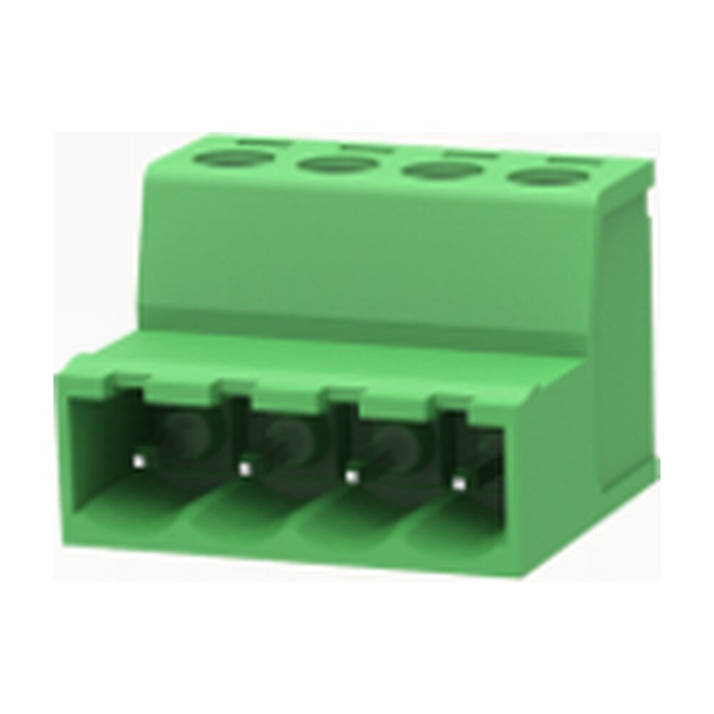Euro Jack, Female Socket, 4-Position, 5.08mm Pitch, Screw Termination MR-2EDGKR-5.08-04P-14-00A(H)