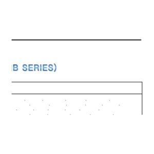 Fork Terminals — dimensioned outline drawing