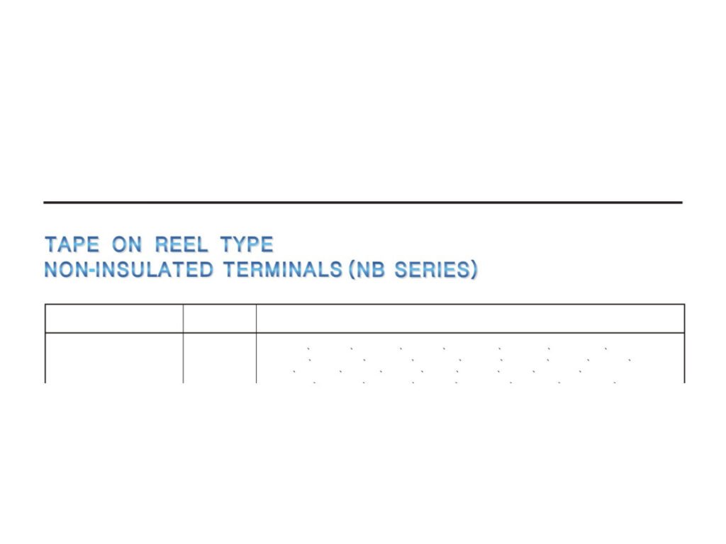 MR-LSNB Series — Locking Spade Terminals (Non-insulated, brazed seam)