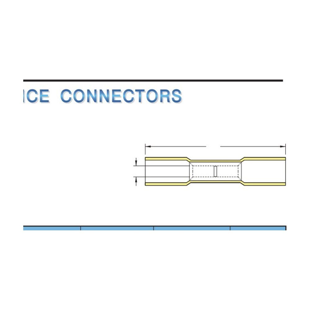 MR-BHT Series — Heat-Shrink Butt Connectors