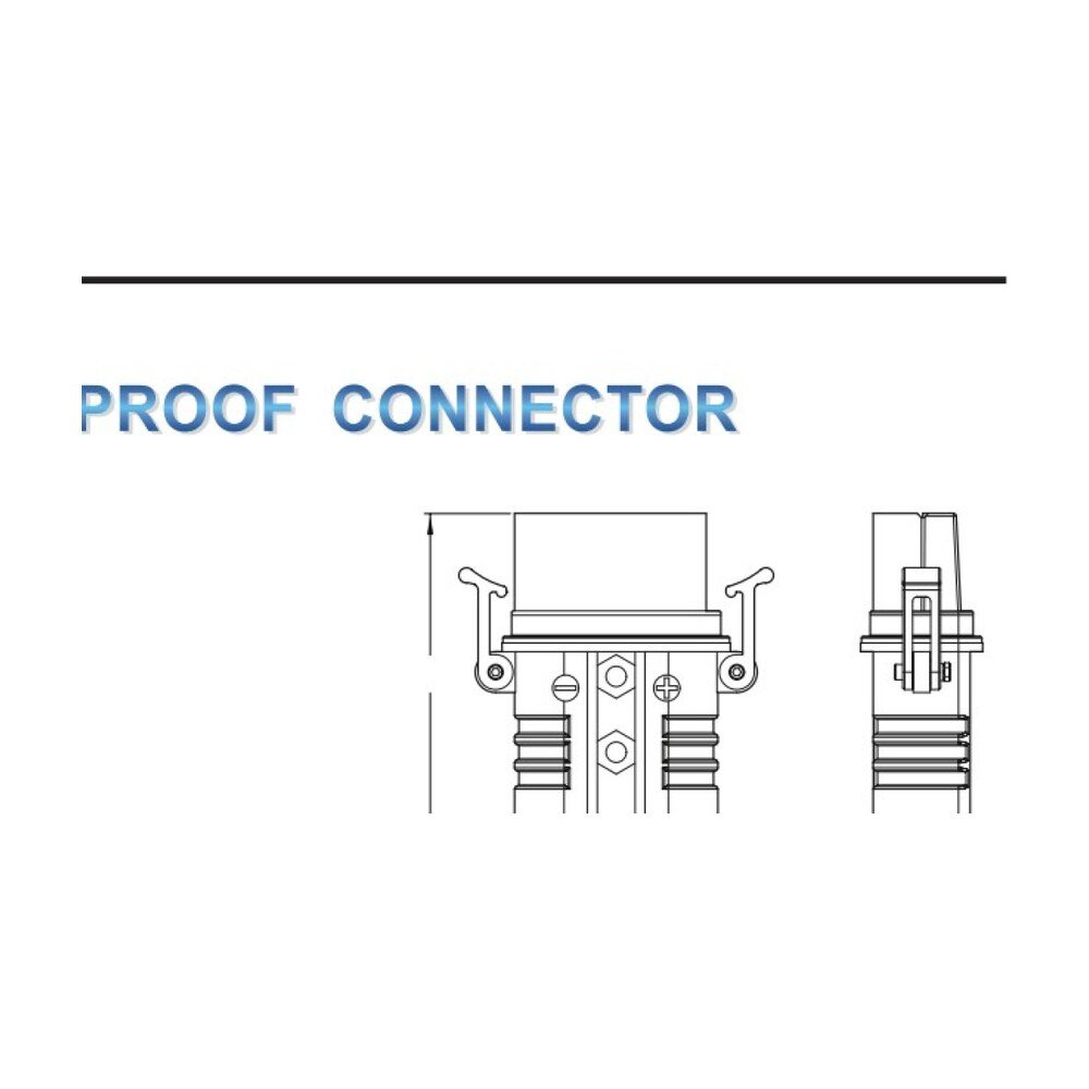 MR-BMCWPF Series — Battery Modular Connectors