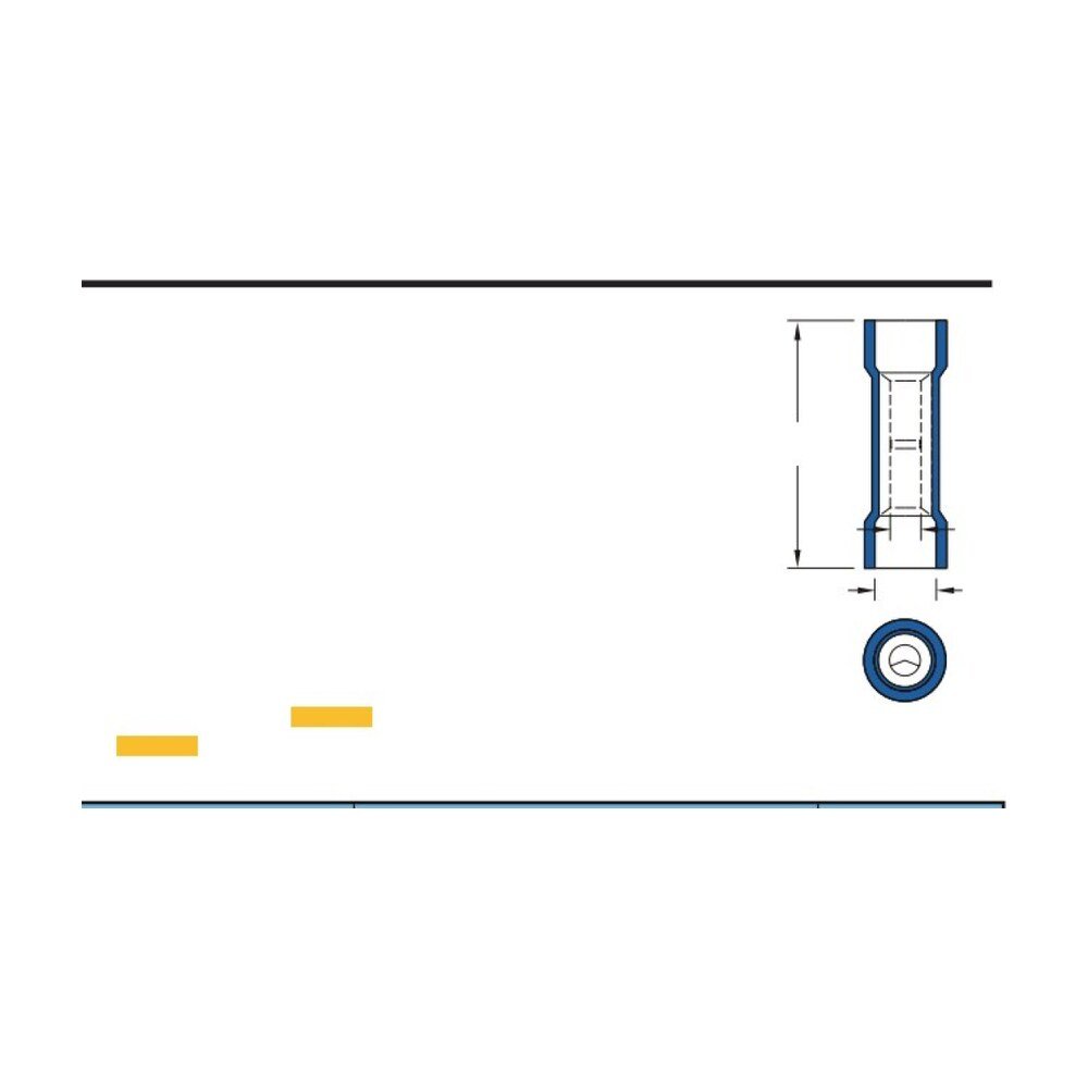 MR-BVT Series — Butt Splice Connectors