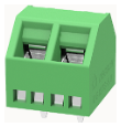 Euro Jack, Wire to Board, 2-Position, 5.0mm Pitch, Screw Termination MR-DG127S-5.0-02P-14-00A(H)