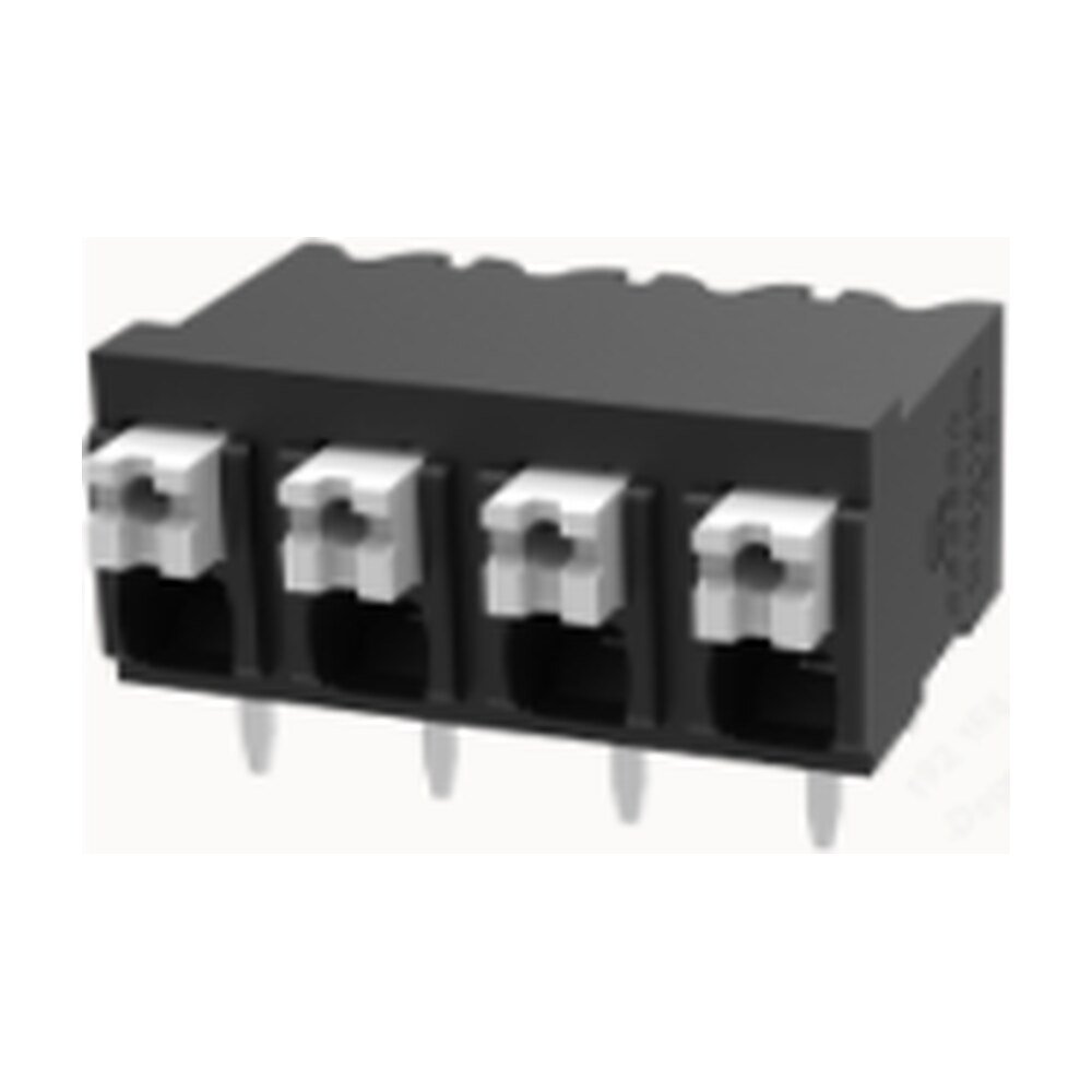 Euro Jack, Wire to Board, 4-Position, 5.0mm Pitch, Screw Termination MR-DG212R-THR-5.0-04P-13-1000A&Z(H)