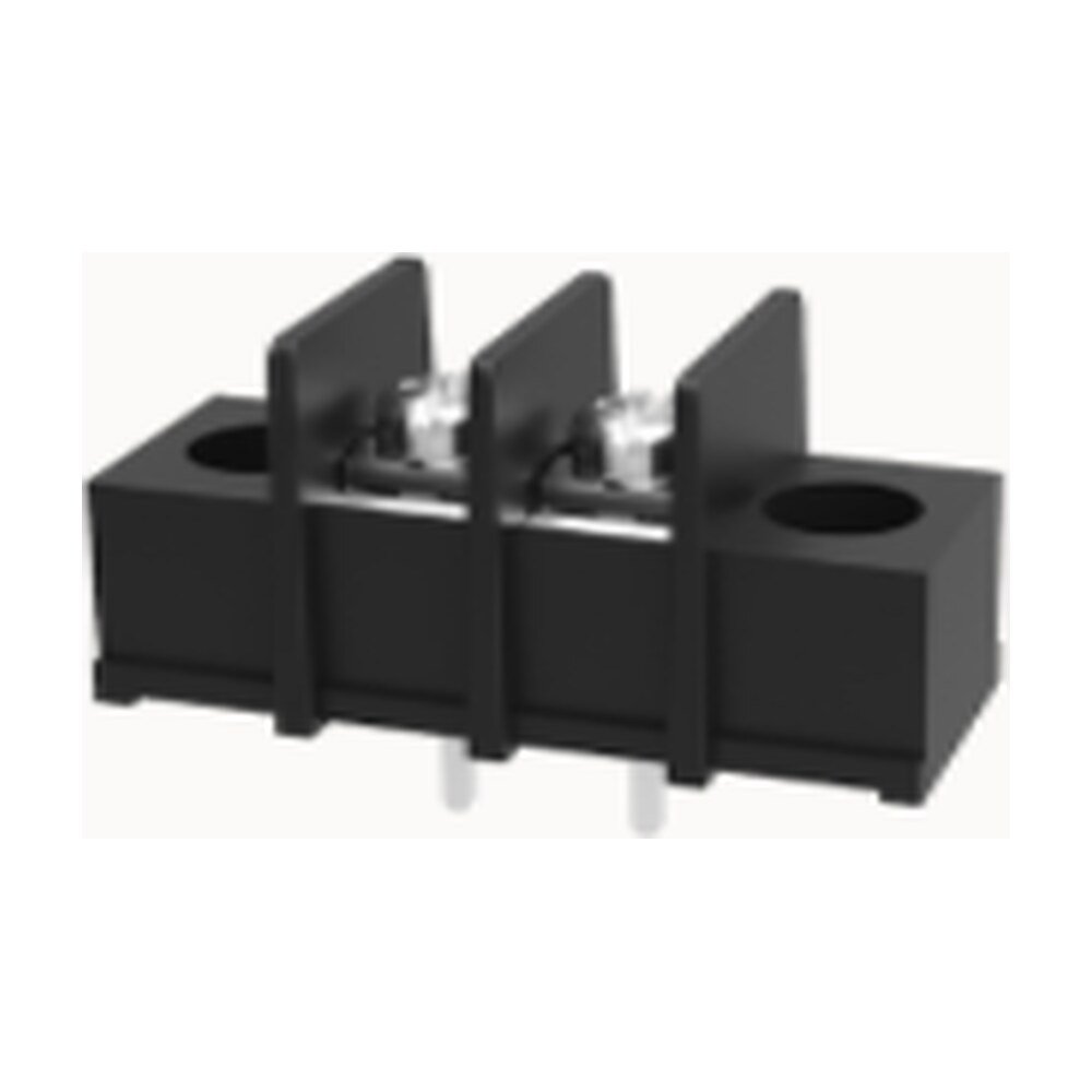Euro Jack, Barrier Block, 2-Position, 7.62mm Pitch, Screw Termination MR-DG25C-A-02P-13-00A(H)