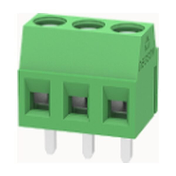 Euro Jack, Wire to Board, 3-Position, 3.5mm Pitch, Screw Termination MR-DG381-3.5-03P-14-00A(H)