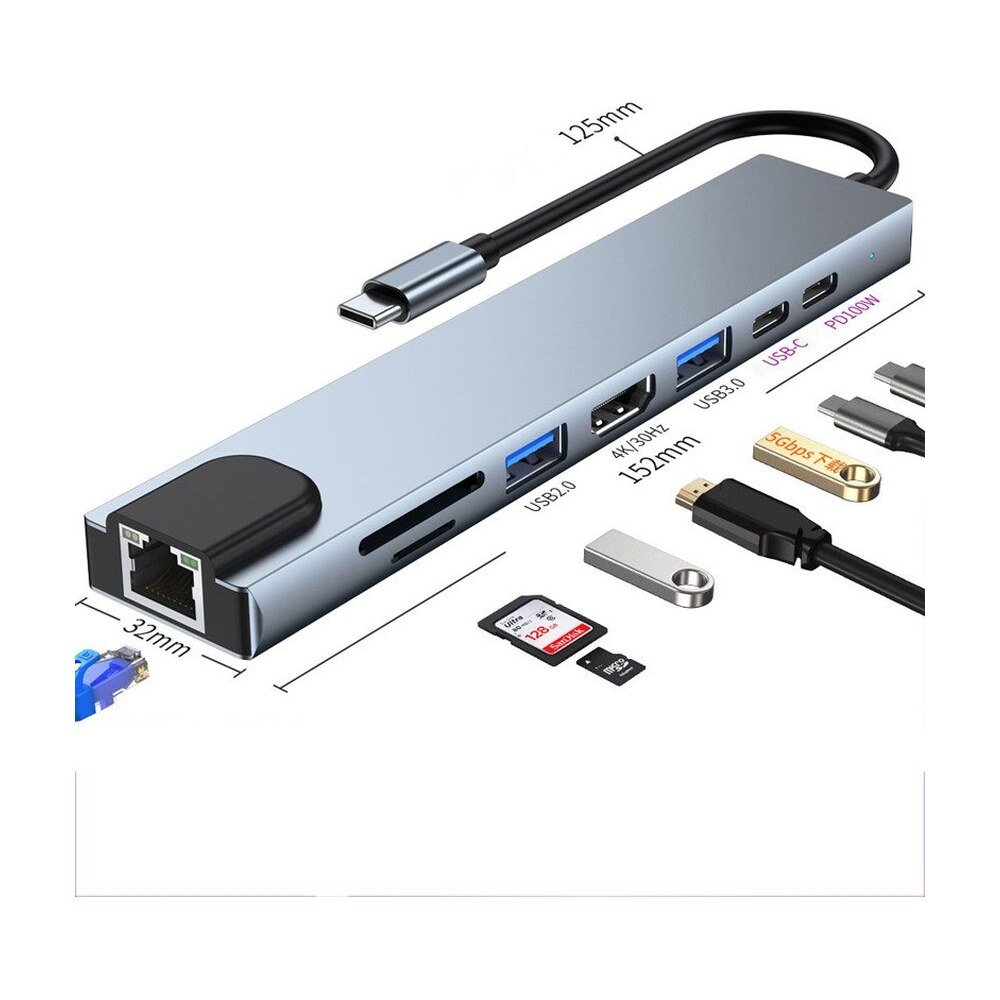 USB-C Hub 11-in-1 Expansion Converter with MST - MR-DOCK-03