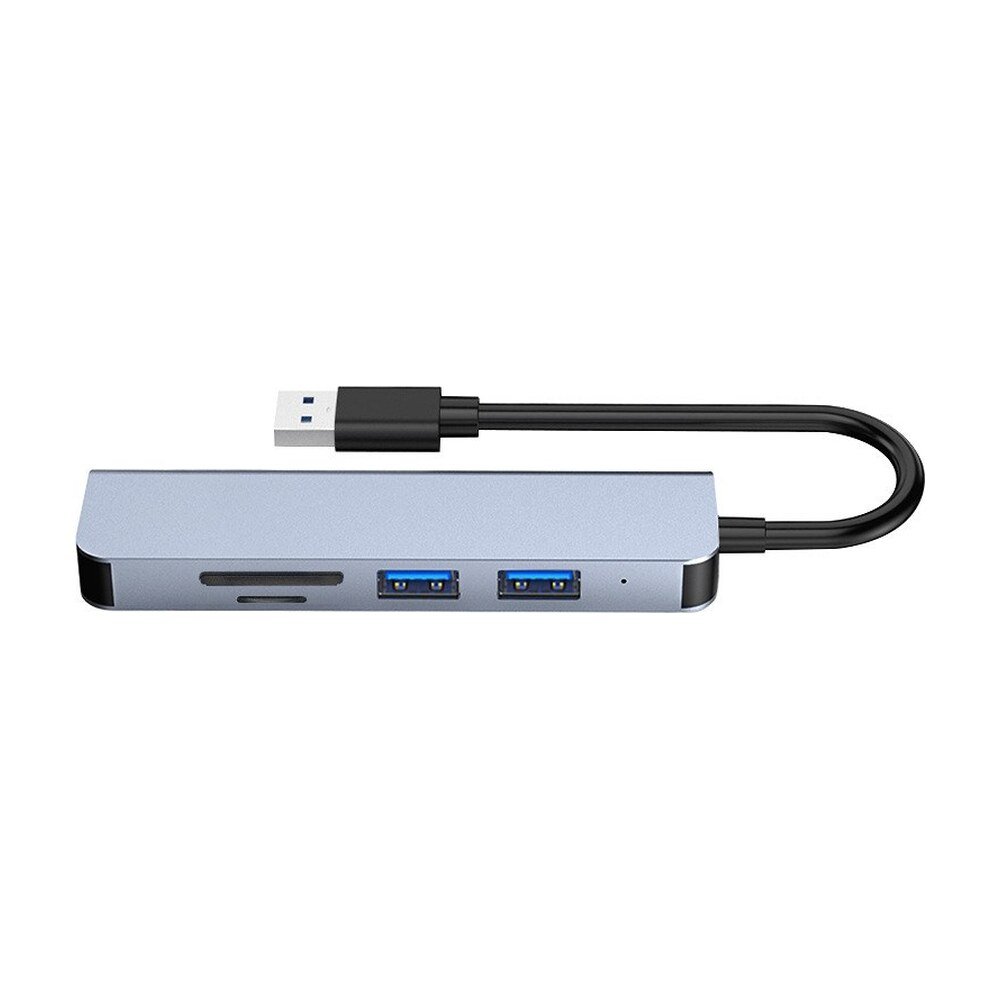 USB-C 5-in-1 Docking Station, USB 3.0 Hub with SD and TF Reader - MR-DOCK-04