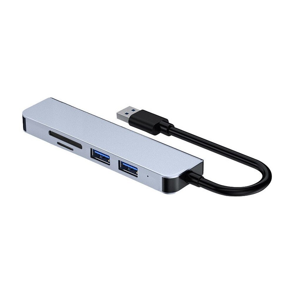 USB-C 5-in-1 Docking Station, USB 3.0 Hub with SD and TF Reader - MR-DOCK-04