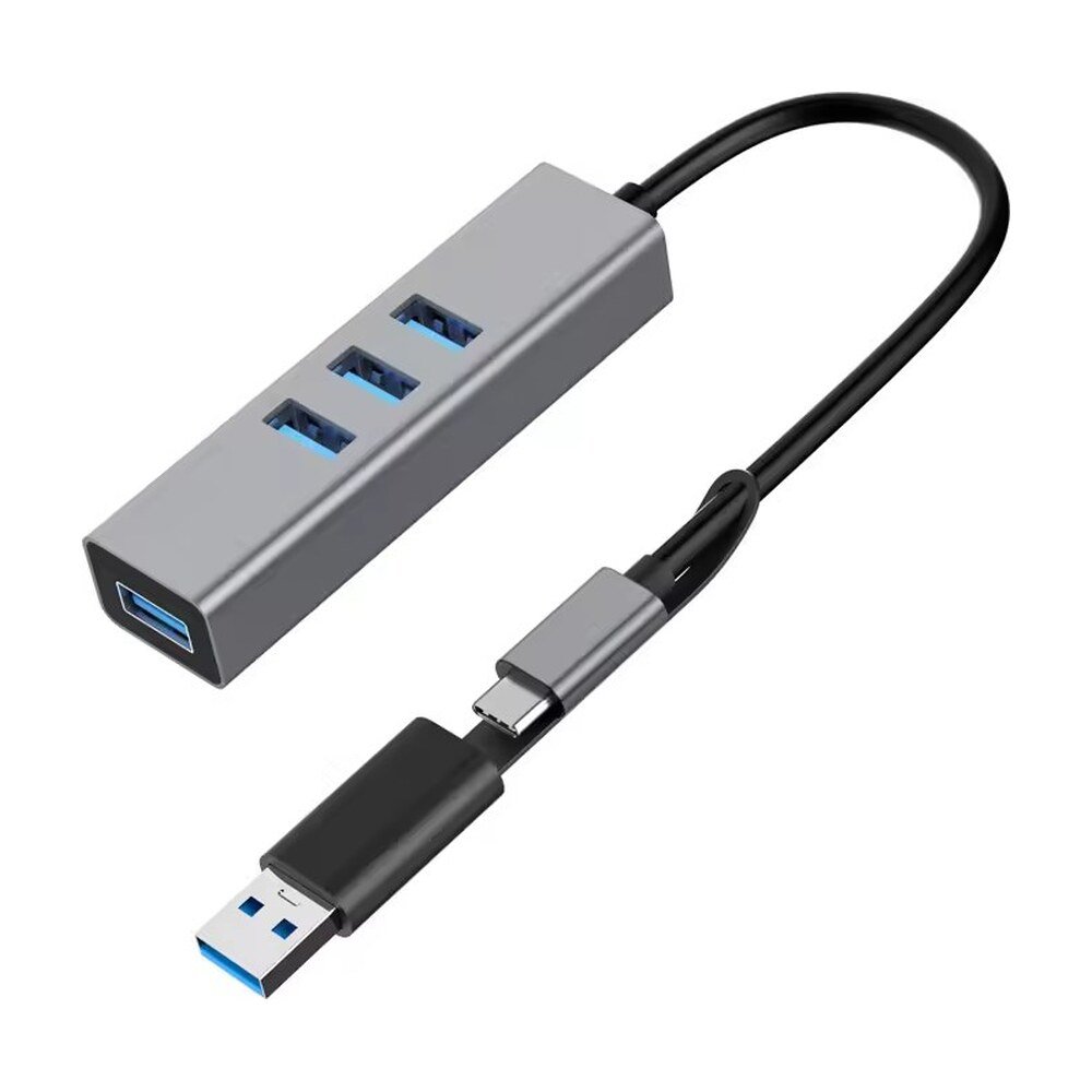 USB to RJ45 Gigabit Network Adapter, Driver-Free, with Hub - MR-DOCK-05