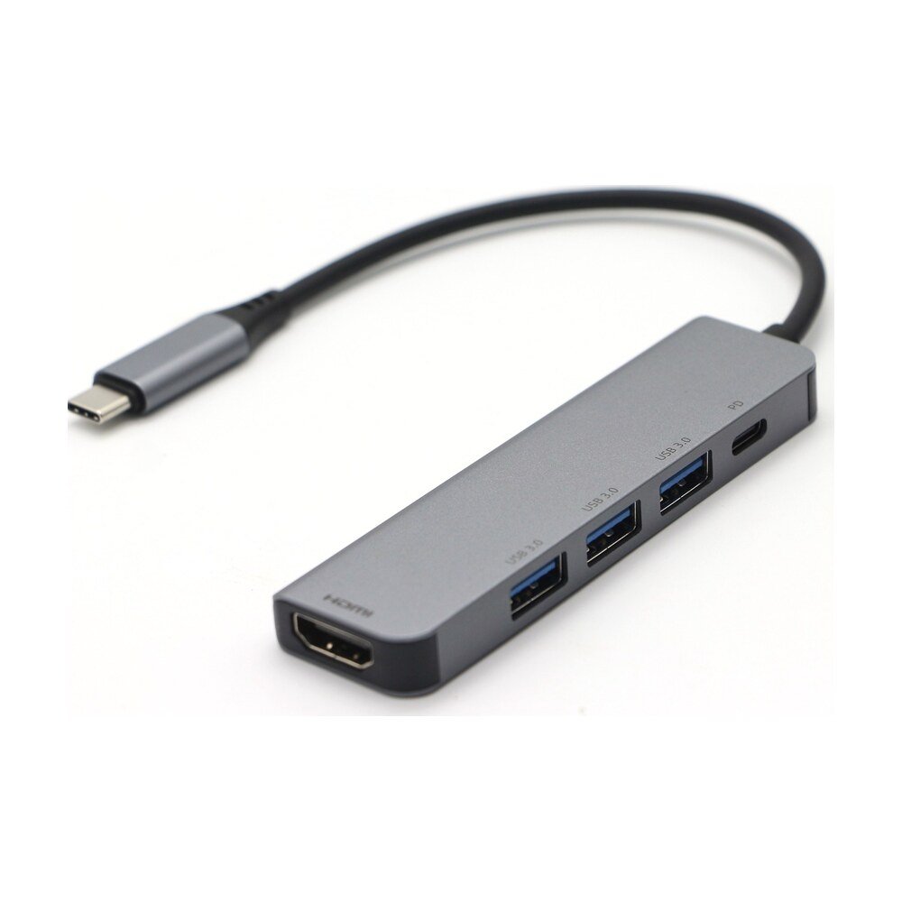USB-C 5-in-1 Hub with Gigabit Ethernet for Notebooks - MR-DOCK-06