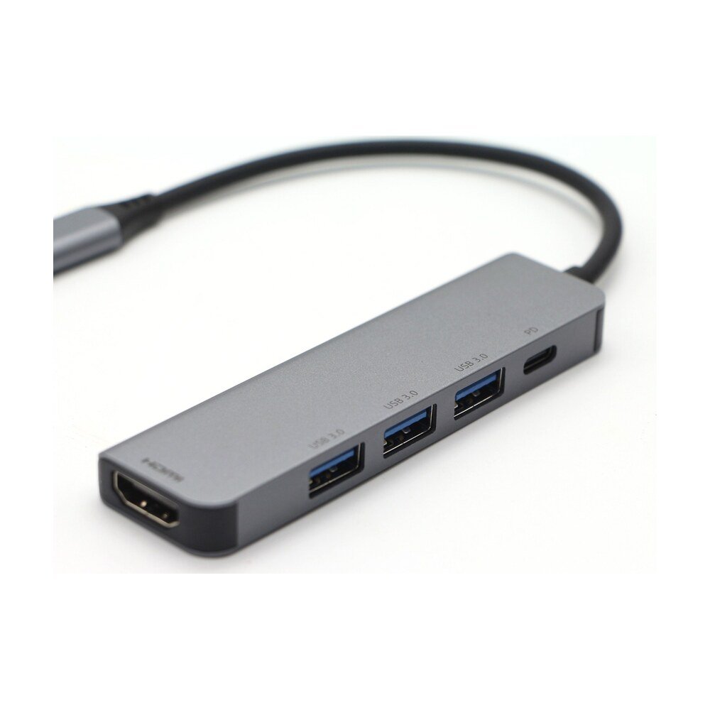 USB-C 5-in-1 Hub with Gigabit Ethernet for Notebooks - MR-DOCK-06